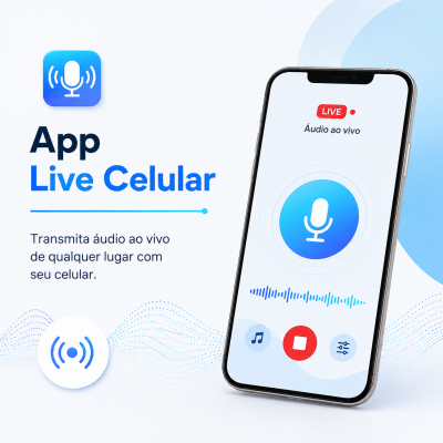 live celular ao vivo pagehost streaming audio